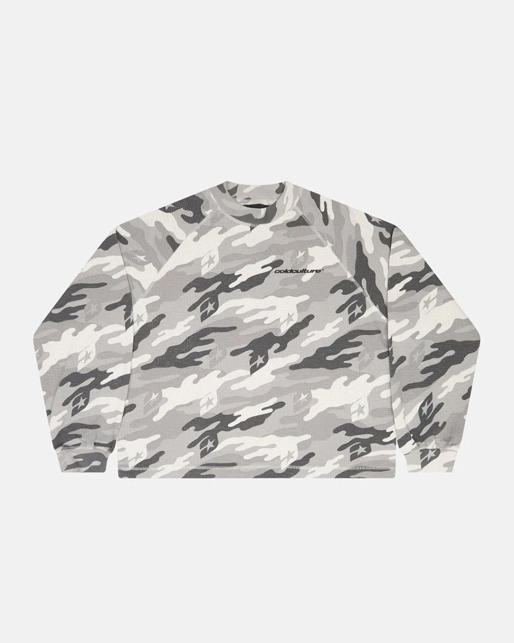 Cold Culture Camo Thermal Longsleeve Tee Grey Cold Culture Camo Thermal Longsleeve Tee Grey