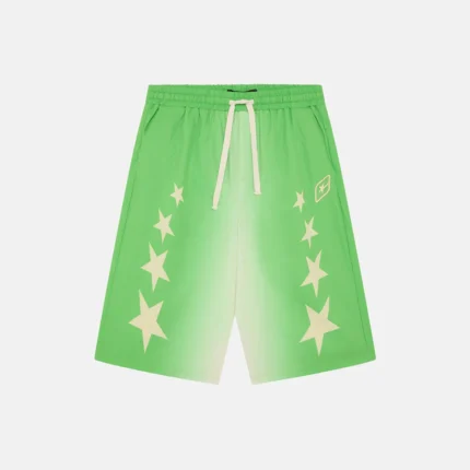 Cold Culture Stars Wide Swim Shorts Green