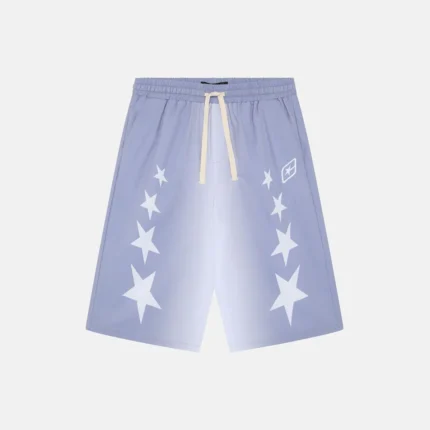 Cold Culture Stars Wide Swim Shorts Lilac