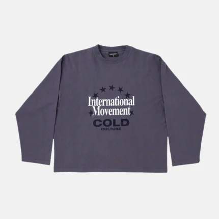 Cold Culture i.m Longsleeve Tee Dark Blue