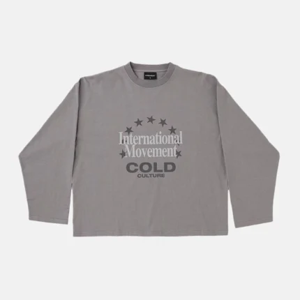 Cold Culture i.m Longsleeve Tee Dust Grey