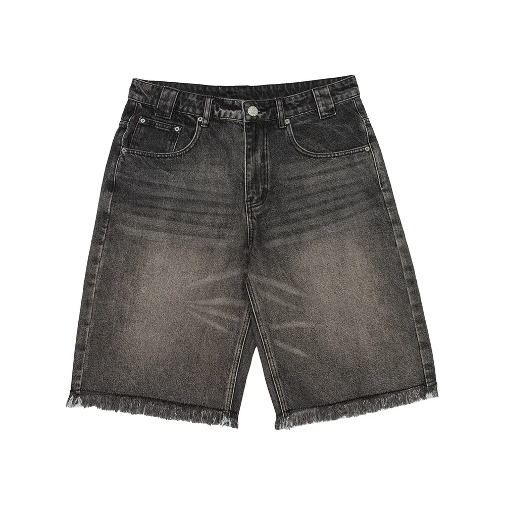 Frayed-v2-Shorts-Black-Stone-Denim2.webp